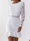 <tc>Elegantní šaty Cescelia bílé</tc>