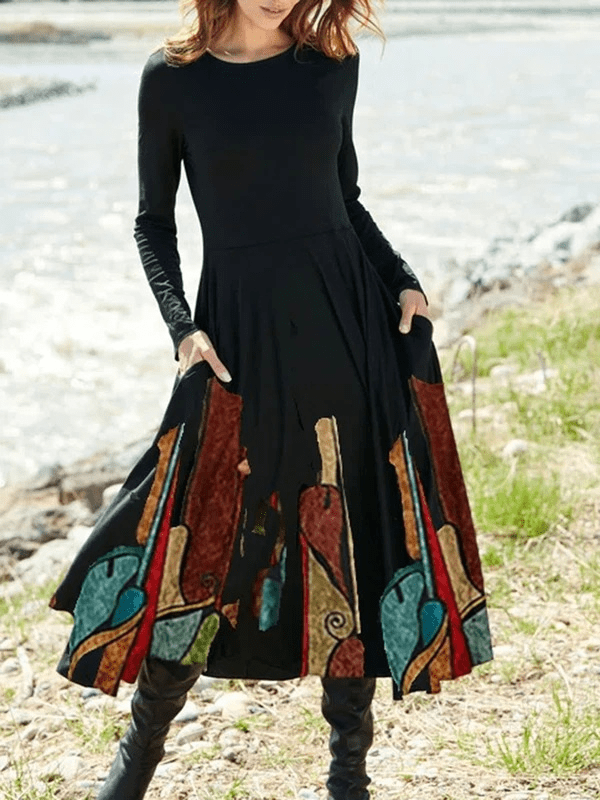 <tc>Elegantní šaty Viorten černé</tc>