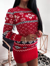 pulovr CAMELLIA červený