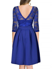 ELEGANT DRESS DEMITA blue