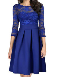 ELEGANT DRESS DEMITA blue