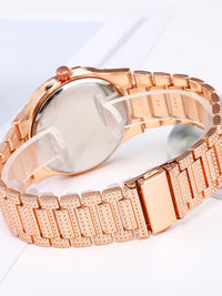 WRISTWATCH FURN pink and gold