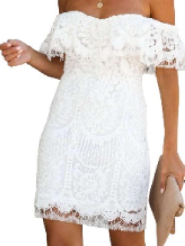 SUMMER DRESS LATENNA white