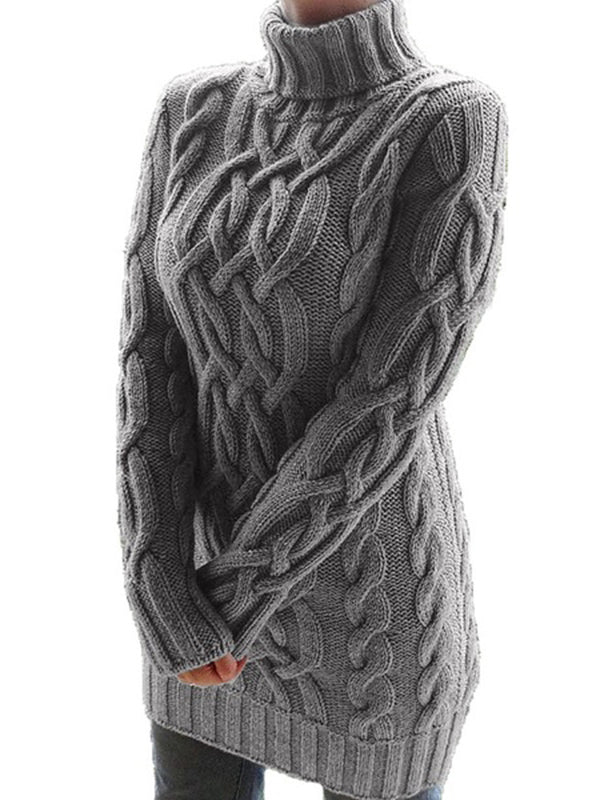 KNITTED SWEATER ESENCE grey