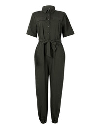 JUMPSUIT ALMAH zelený