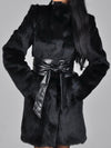 ELEGANT COAT EUDORA black