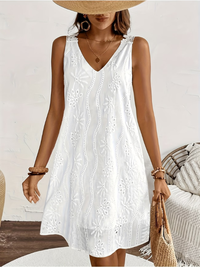 DRESS ILVANA white