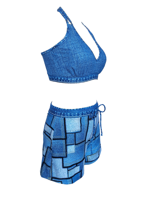 BIKINI WALINDA blue jeans