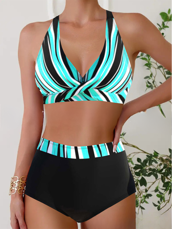 BIKINI NACINDA blue and black