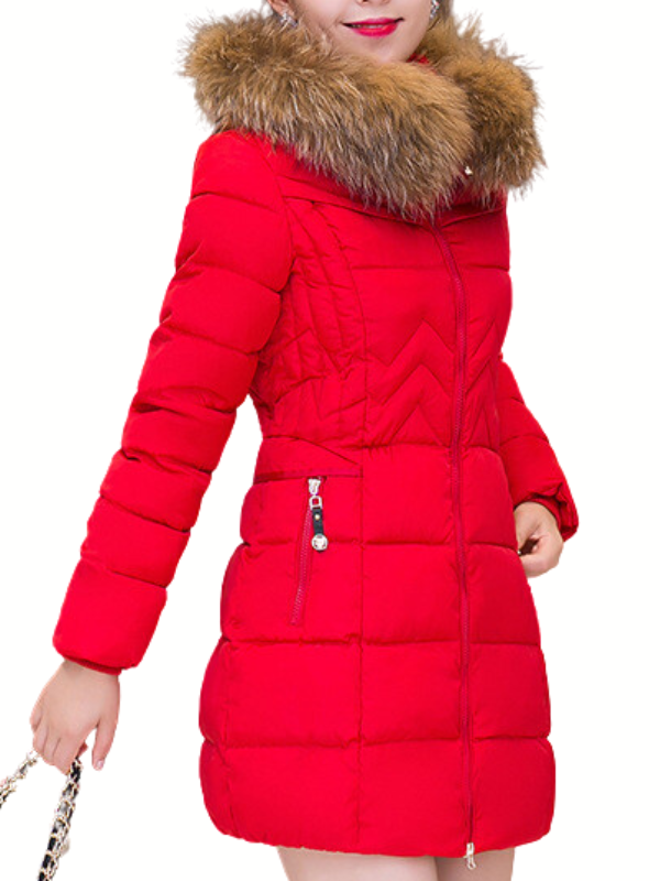 PARKA REINA červená