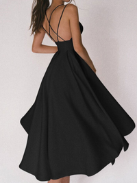 <tc>Elegantní šaty Alefti černé</tc>