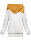 <tc>JACKET HOODIE YSTELLE béžový knoflík</tc>