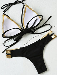 TWO PIECE SWIMWEAR UTALLIKA black