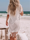 BEACH DRESS ISADOR white