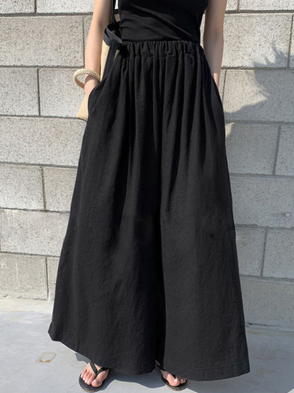 ELEGANT PANTS SHILON black
