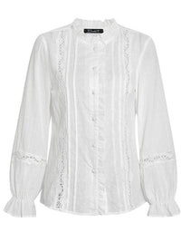 BLOUSE RUTGARD bílá