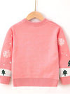 DĚTSKÝ pulovr CANDY růžový