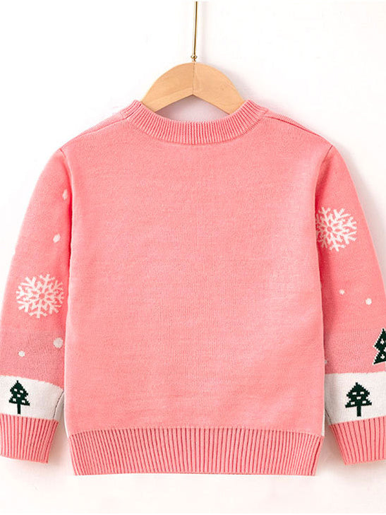 DĚTSKÝ pulovr CANDY růžový