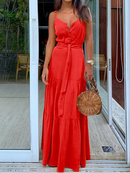 <tc>Letní šaty Ailisa červené</tc>