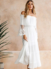 SUMMER DRESS UMAYAL white